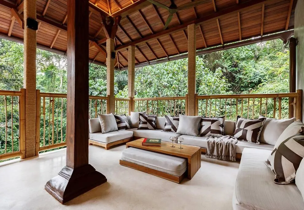 Bamboolina Jungle Villa Unique Art&River Access Ubud